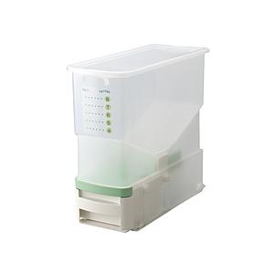 伸晃 洗える計量米びつ ビッツ 無洗米対応 ベルカ クリア BRB-CG | 