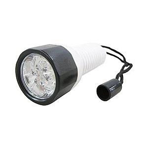 【在庫限り】 ヤザワ 懐中電灯   LL37PW ［LED /単4乾電池×3 /防水対応］ | 