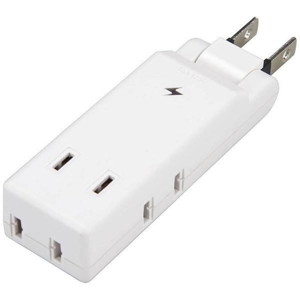 ヤザワ 雷ガードアダプター（2ピン式・4個口）　Y02CMK400WH　ホワイト 【864】 |  | 01