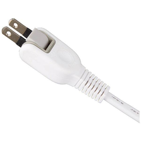 ヤザワ 耐トラ付電源タップ （2ピン式・1個口・10m・ホワイト） Y021010WH |  | 02