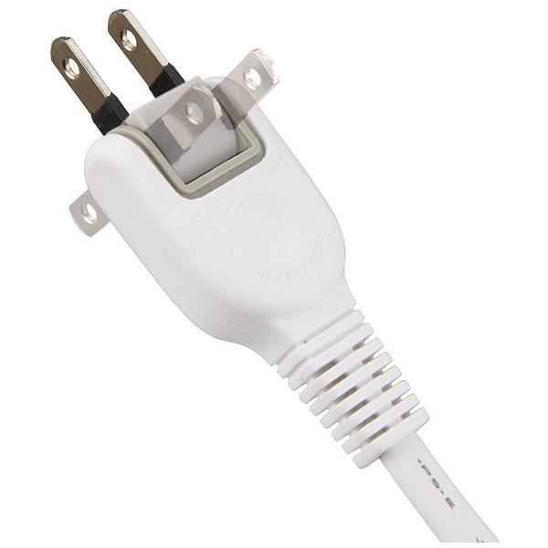 ヤザワ 耐トラ付電源タップ （2ピン式・1個口・10m・ホワイト） Y021010WH |  | 03