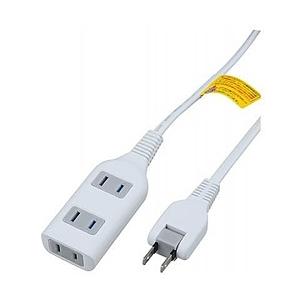 ヤザワ 耐トラ付タップ（3個口・10m・ホワイト）　Y02S3010WH | 