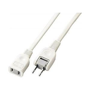 ヤザワ 耐トラ付延長コード （1個口・2m）　Y02102-WH ホワイト | 