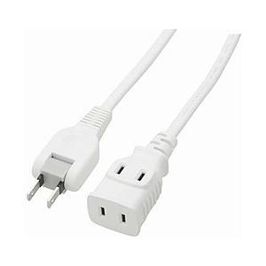 ヤザワ 耐トラ付タップ（2個口2m白） | 