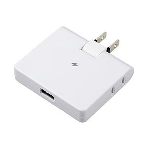 ヤザワ 雷ガード付コーナータップ 2AC+1USB2.4A（2個口+USB1ポート） H6CK3001UWH ホワイト 【864】 | 