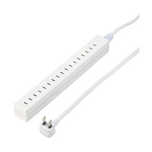 ヤザワ 差し込みフリータップ ベーシック ホワイト 2.5m　H85025WH2 | 