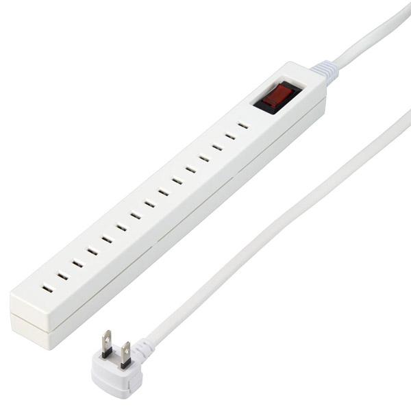 ヤザワ 差し込みフリータップ　ブレーカーSW付　ホワイト　1.5m　H75115WH2 【864】 |  | 01