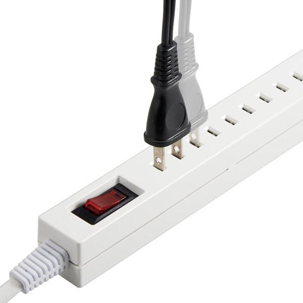 ヤザワ 差し込みフリータップ　ブレーカーSW付　ホワイト　1.5m　H75115WH2 【864】 |  | 03