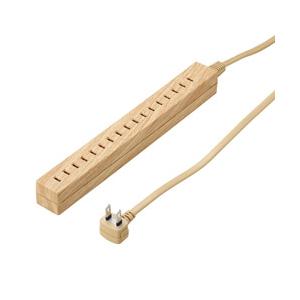 ヤザワ 差し込みフリータップ　ナチュラルウッド　Y0285015NW2 【864】 | 