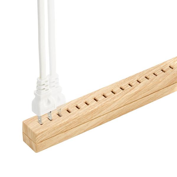 ヤザワ 差し込みフリータップ　ナチュラルウッド　Y0285015NW2 【864】 |  | 03