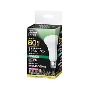 ヤザワ R63レフ形LED 昼白色 LDR5NH  昼白色  ［E26 /レフランプ形 /60W相当 /昼白色 /1個］ | 