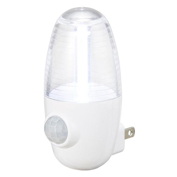 ヤザワ LEDセンサーナイトライト ホワイト NASMN01WH 【864】 |  | 02