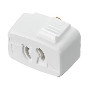 ヤザワ ライティングダクト用抜け止コンセントプラグ　 ホワイト　SF6013WH | 