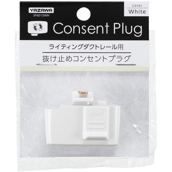 ヤザワ ライティングダクト用抜け止コンセントプラグ　 ホワイト　SF6013WH |  | 02