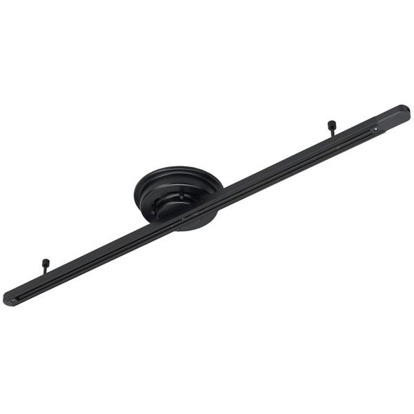 ヤザワ 薄型シーリング直付けダイレクトレール1000mm 黒　LRD1001BK |  | 01