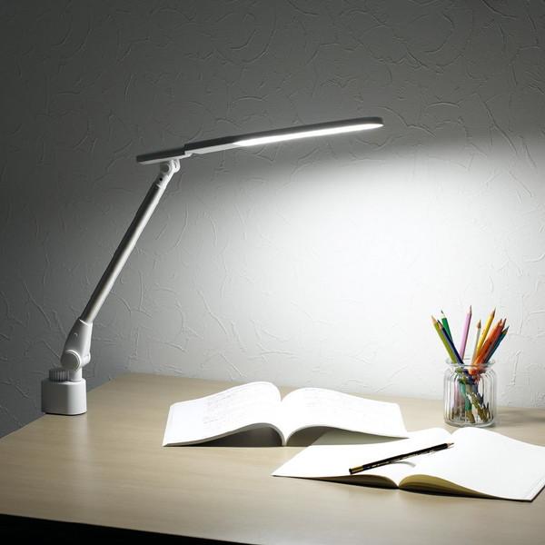 ヤザワ 調光調色伸縮LEDアームライト　CCL08C01WH    ［LED /昼光色〜電球色］ |  | 01