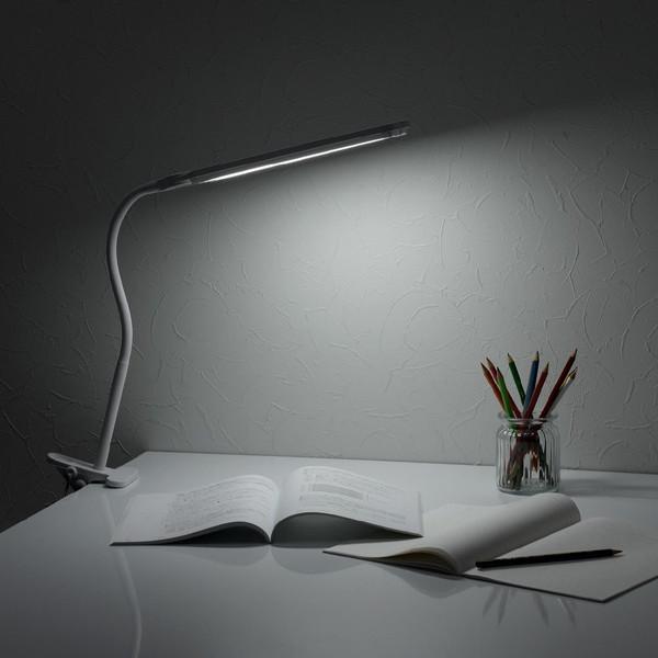 ヤザワ LED2灯クリップライト調光機能付き　CLL13D01WH　ホワイト    ［LED /昼光色］ |  | 04