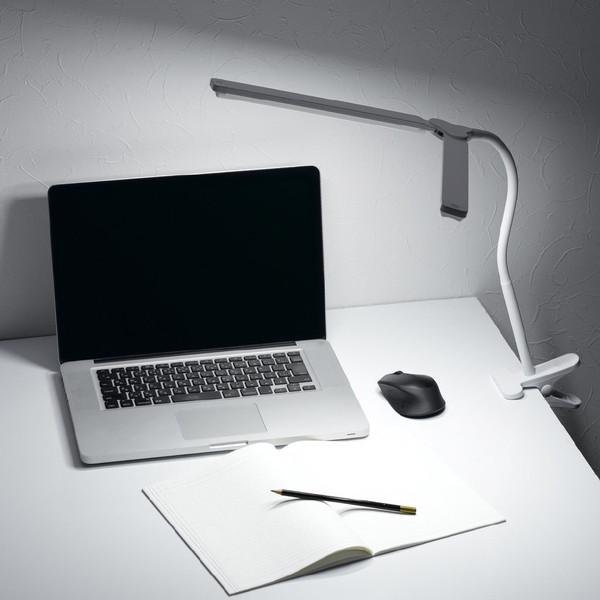 ヤザワ LED2灯クリップライト調光機能付き　CLL13D01WH　ホワイト    ［LED /昼光色］ |  | 07