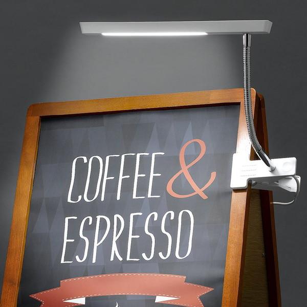 ヤザワ LEDフレキシブルクリップライト ホワイト CFLE05D15WH　昼光色相当    ［LED /昼光色］ |  | 04