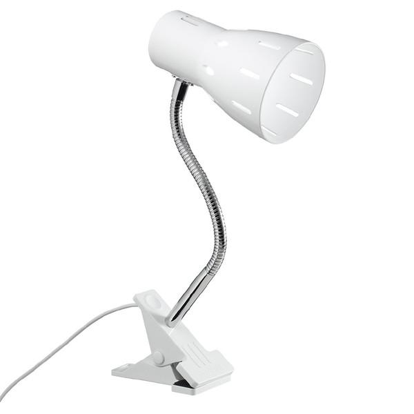 ヤザワ LEDフレキシブル クリップライト ホワイト CFLE06D08WH　昼光色相当    ［LED］ |  | 01