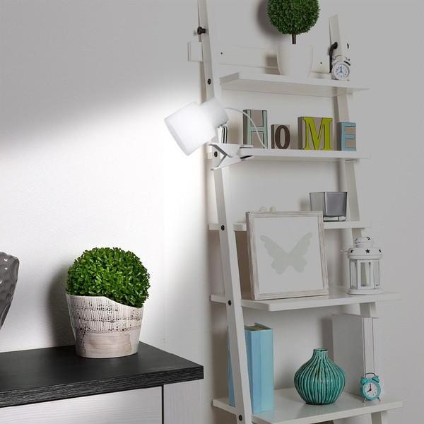 ヤザワ LEDインテリアクリップライト　ホワイト　昼光色　CLLE09D15WH    ［LED /昼光色］ |  | 04