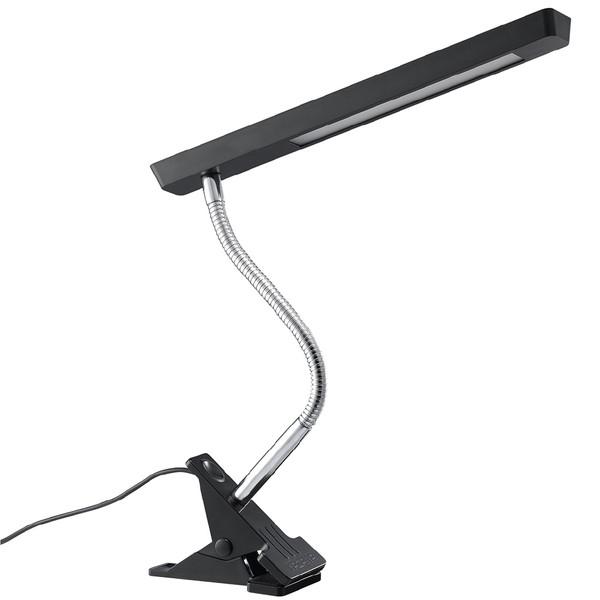 ヤザワ LEDフレキシブルクリップライト　ブラック　CFLE05D15BK    ［LED /昼光色］ |  | 01