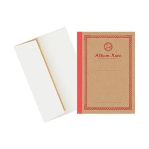 セキセイ アルバムノート方眼 レターサイズ ピンクGPN-04 | セキセイ