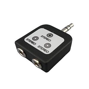 フジパーツ ステレオミニプラグ2分配アダプター AD-117 | 