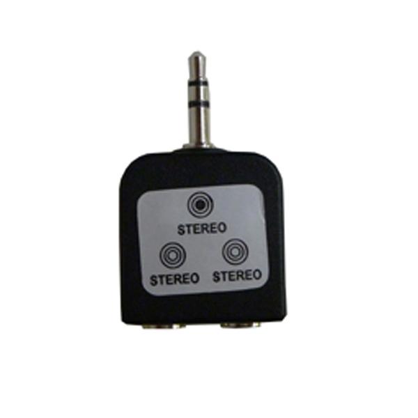 フジパーツ ステレオミニプラグ2分配アダプター AD-117 |  | 01