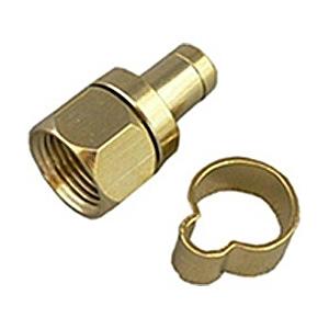 フジパーツ 5C用F型接栓 (10個/金メッキ) FZ-K5C-10P | 