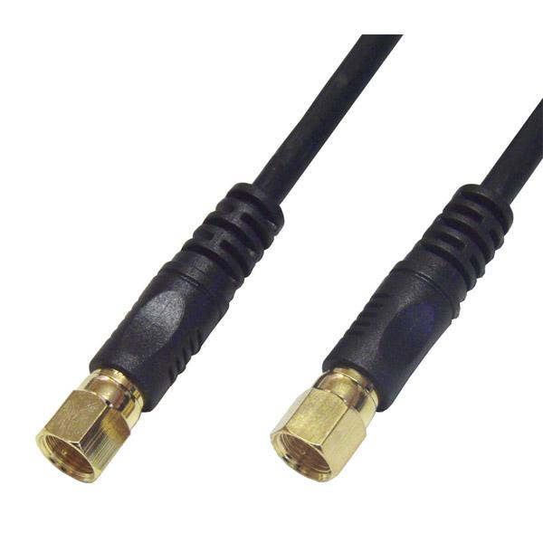 フジパーツ 4K8K対応 1.5mアンテナケーブル[F型接栓-F型接栓]黒 FBT-115-48 |  | 01