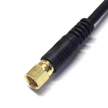 フジパーツ 4K8K衛星放送対応 0.5mアンテナケーブル黒（L型プラグ-F型接栓） FBT-305-48 FBT-305-48 |  | 02