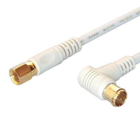 フジパーツ 4K8K対応 1.5mアンテナケーブル[L型プラグ-F型接栓]白 FBT-715-48 |  | 01