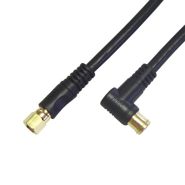 フジパーツ 4K8K衛星放送対応 1m 5Cアンテナケーブル黒（L型プラグ-F型接栓） BLF-10-48 BLF-10-48 |  | 01