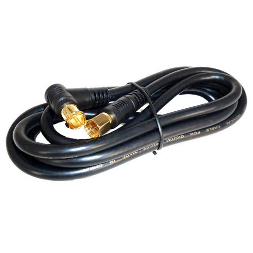 フジパーツ 4K8K対応 1.5mアンテナケーブル(5C)[L型プラグ-F型接栓]黒 BLF-15-48 |  | 02