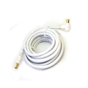 フジパーツ 4K8K対応 5mアンテナケーブル(5C)[L型プラグ-F型接栓]白 WLF-50-48 【852】 |  | 02