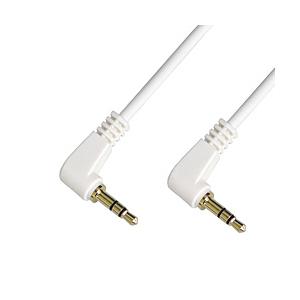 フジパーツ 1mオーディオケーブル(L型ステレオミニプラグ-L型ステレオミニプラグ) FCA-W325L-L10 FCA-W325L-L10 | 