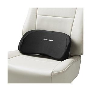 5815-76BK　ファイテン　アクアチタンを用いたクッション　腰ホールドタイプ　サイズ：38×18cm　カラー：ブラック　低反発サポートクッション　腰当て・腰痛… | 