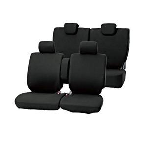 BONFORM 4055-62BK　シートカバー　カラードカバー　軽自動車用　ワゴンフリー　軽ベンチフルセット　カラー：ブラック | 