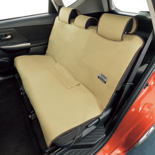 BONFORM 4361-28BE シートカバー ファインテックス リヤ 後席シートベルト対応 ベージュ 軽・普通車用 |  | 02