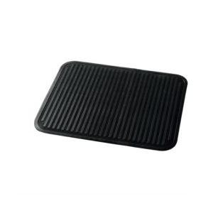 BONFORM 6368-08BK　カーマット　フラットマット　軽／普通車用　リア用1枚入り　防水　丸洗いOK　ズレ防止加工　サイズ：42×35cm　カラー：ブラック 【864】 | 