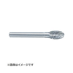 スティング 超硬バーロングシャンク径6ミリ(卵型)ダブルカット(刃径:12.7) SB6C03L | 
