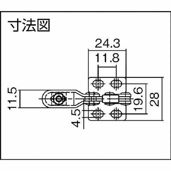スティング TD09F スーパー 下方押え型トグルクランプ(垂直ハンドル式) |  | 02