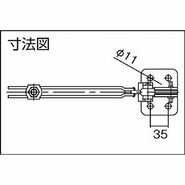 スティング TDJB2F スーパー 下方押え型トグルクランプ(垂直ハンドル式) |  | 01