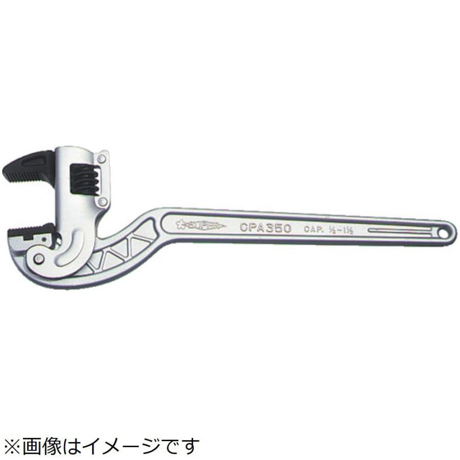 スティング スーパー　アルミ製コーナー用パイプレンチ（白管・被覆管兼用型）パイトン   CPA600M | 