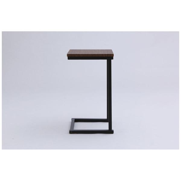 アイリスオーヤマ サイドテーブル（W290ｘD290mm）  ブラウンオーク/ブラック SDT-29 【864】 | IRIS OHYAMA | 02