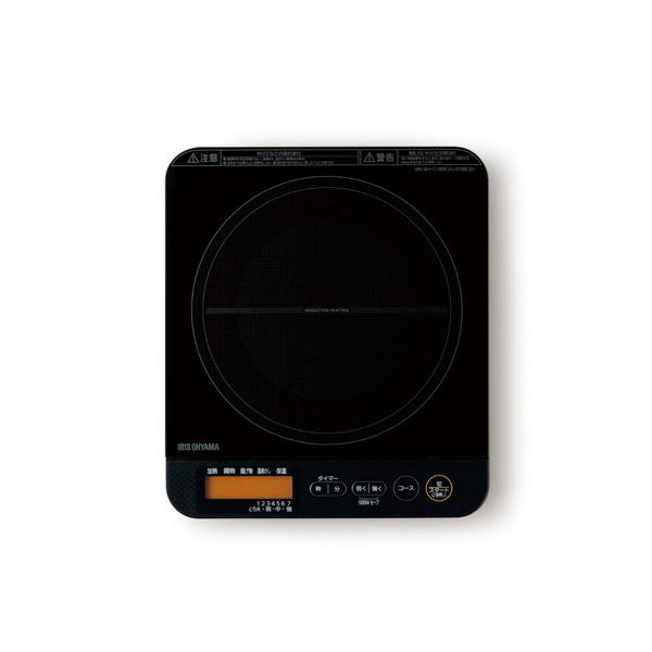 アイリスオーヤマ 1口IHコンロ 1400W 液晶付き IHC-TE7-B 【864】 [振込不可] | IRIS OHYAMA | 01