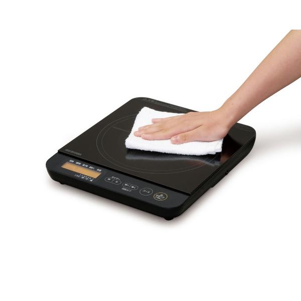 アイリスオーヤマ 1口IHコンロ 1400W 液晶付き IHC-TE7-B 【864】 [振込不可] | IRIS OHYAMA | 02