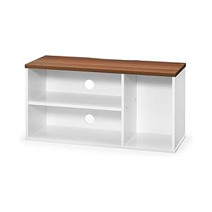 アイリスオーヤマ 〜32V型対応 オープンテレビ台 シンプルタイプ OTS-70B-W  ウォールナット OTS-70B-W | IRIS OHYAMA