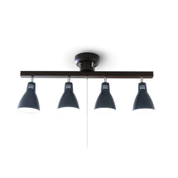 アイリスオーヤマ 4灯シーリングライト ストレートタイプ CL-4E26SW-A ネイビー [振込不可] | IRIS OHYAMA | 01